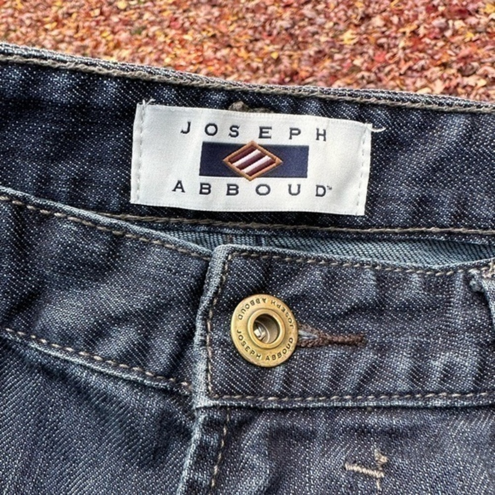 Joseph Abboud‎ Men's Straight Leg Jeans, 36Wx32L (Dark Blue Wash) - Picture 4 of 7